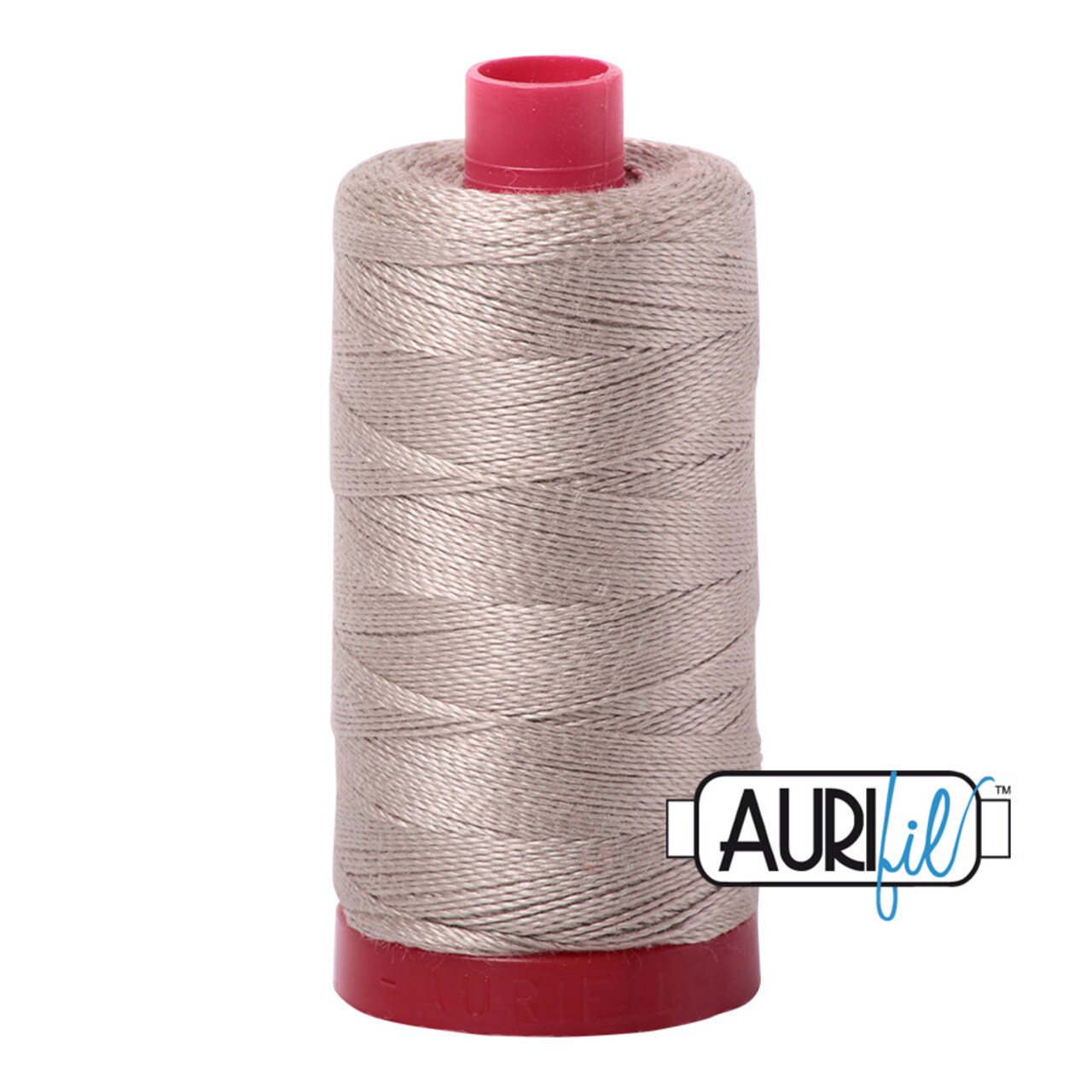 Rope Beige (5011) | 12wt Large Spool (325M / 356Y) | Aurifil Thread